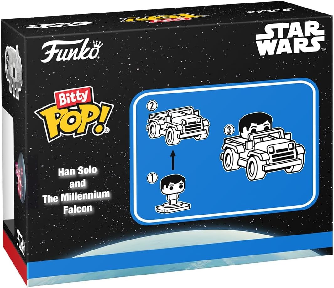 Funko Star Wars Han Solo mit Millenium Falke