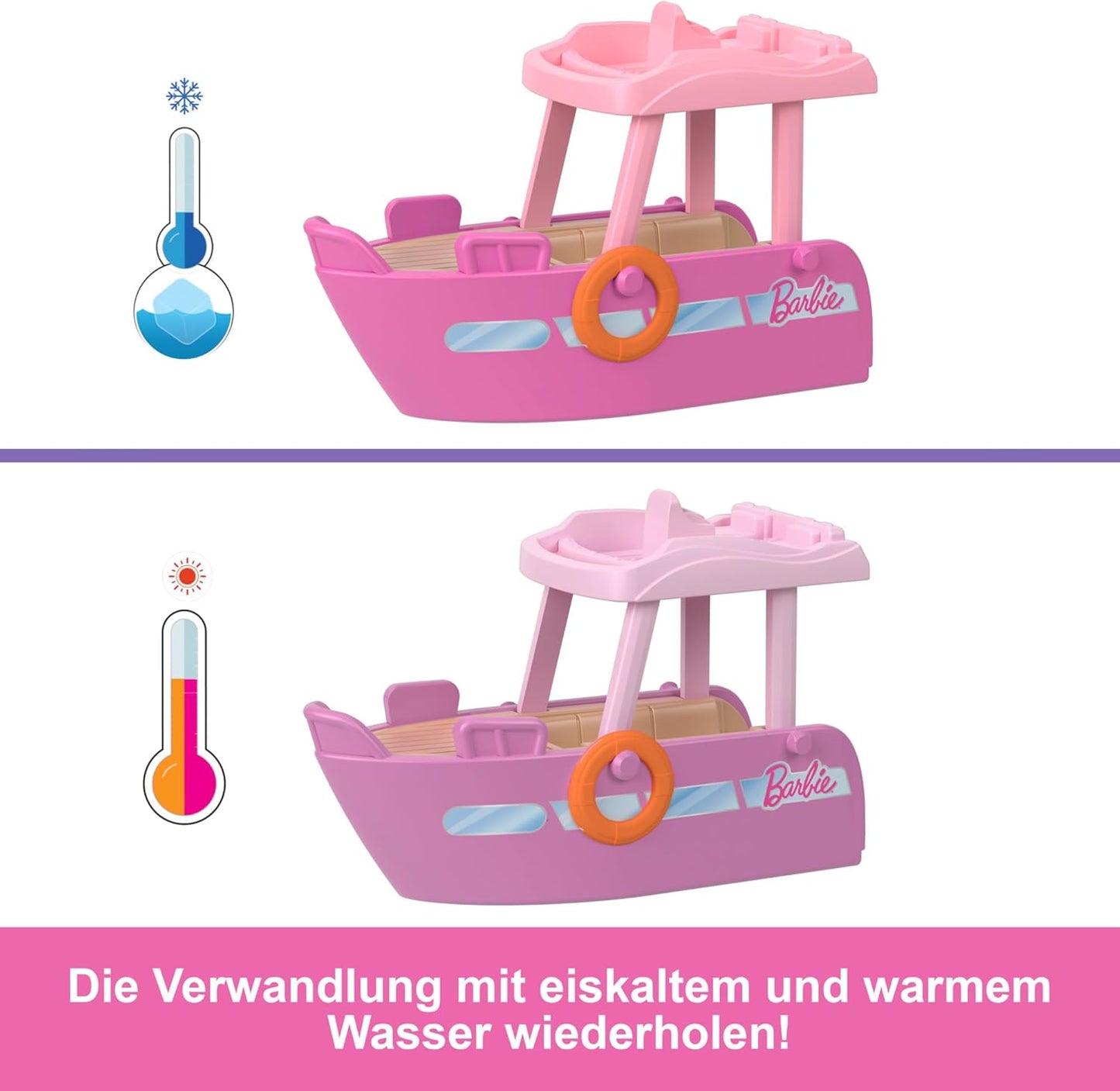 Mattel Mini Barbie Land Traumboot