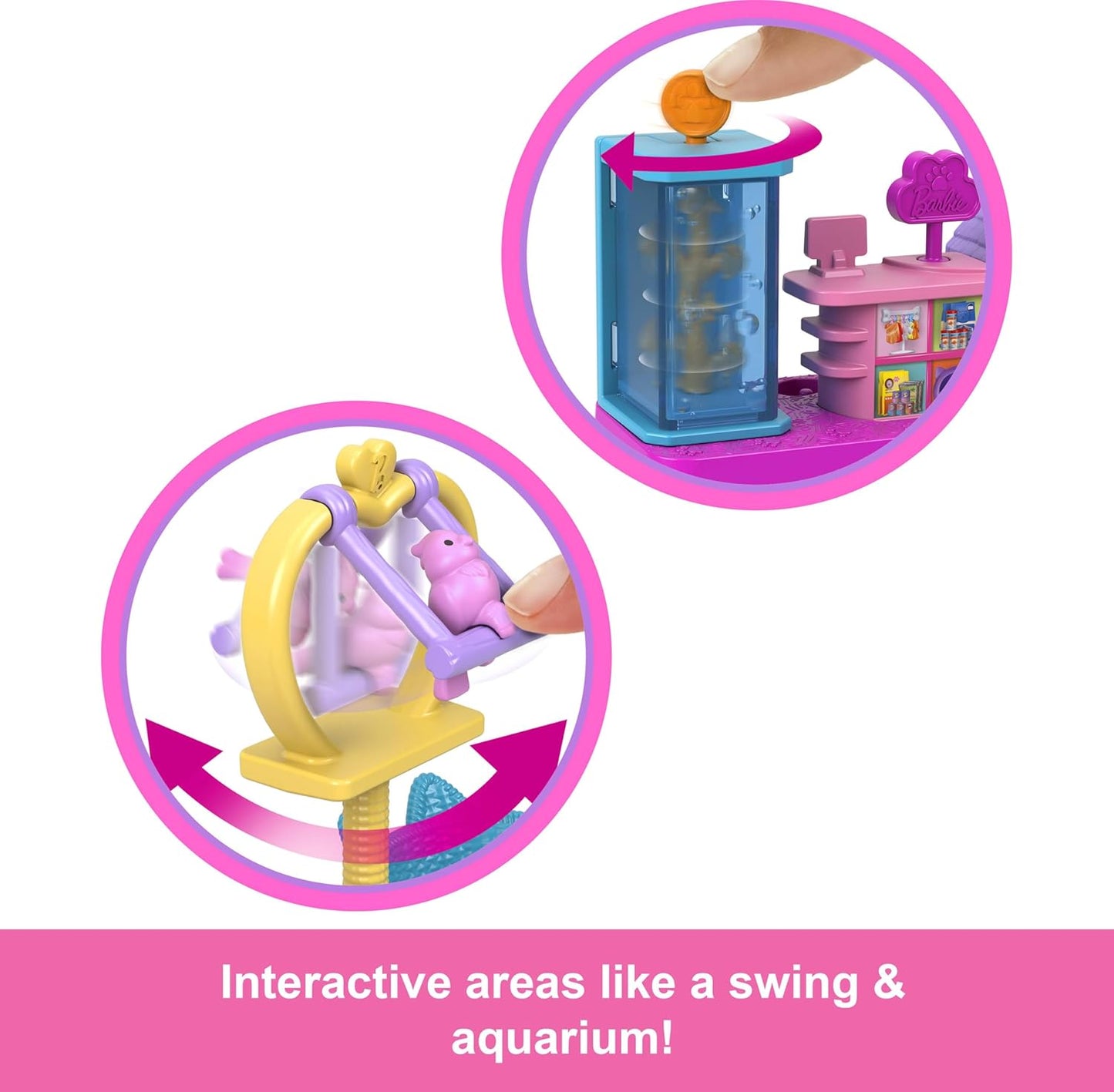 Mattel Mini Barbie Land Tier Pet Laden