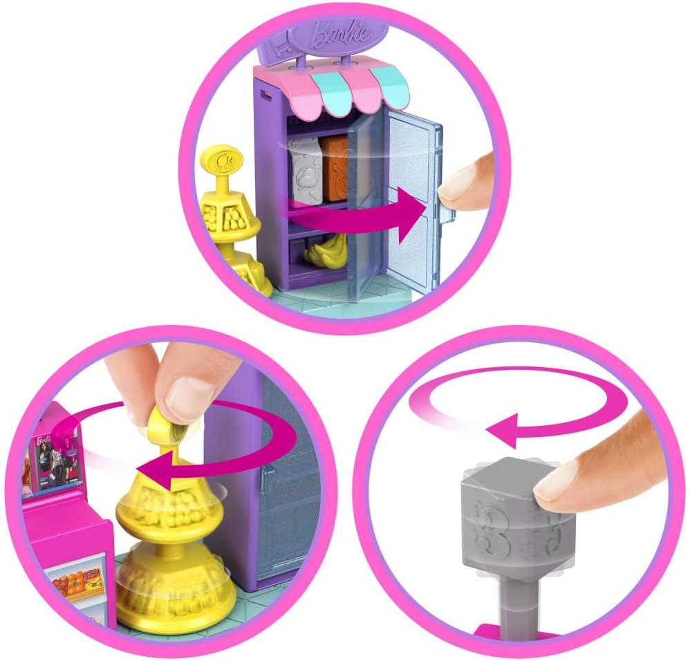 Mattel Mini Barbie Land Supermarkt