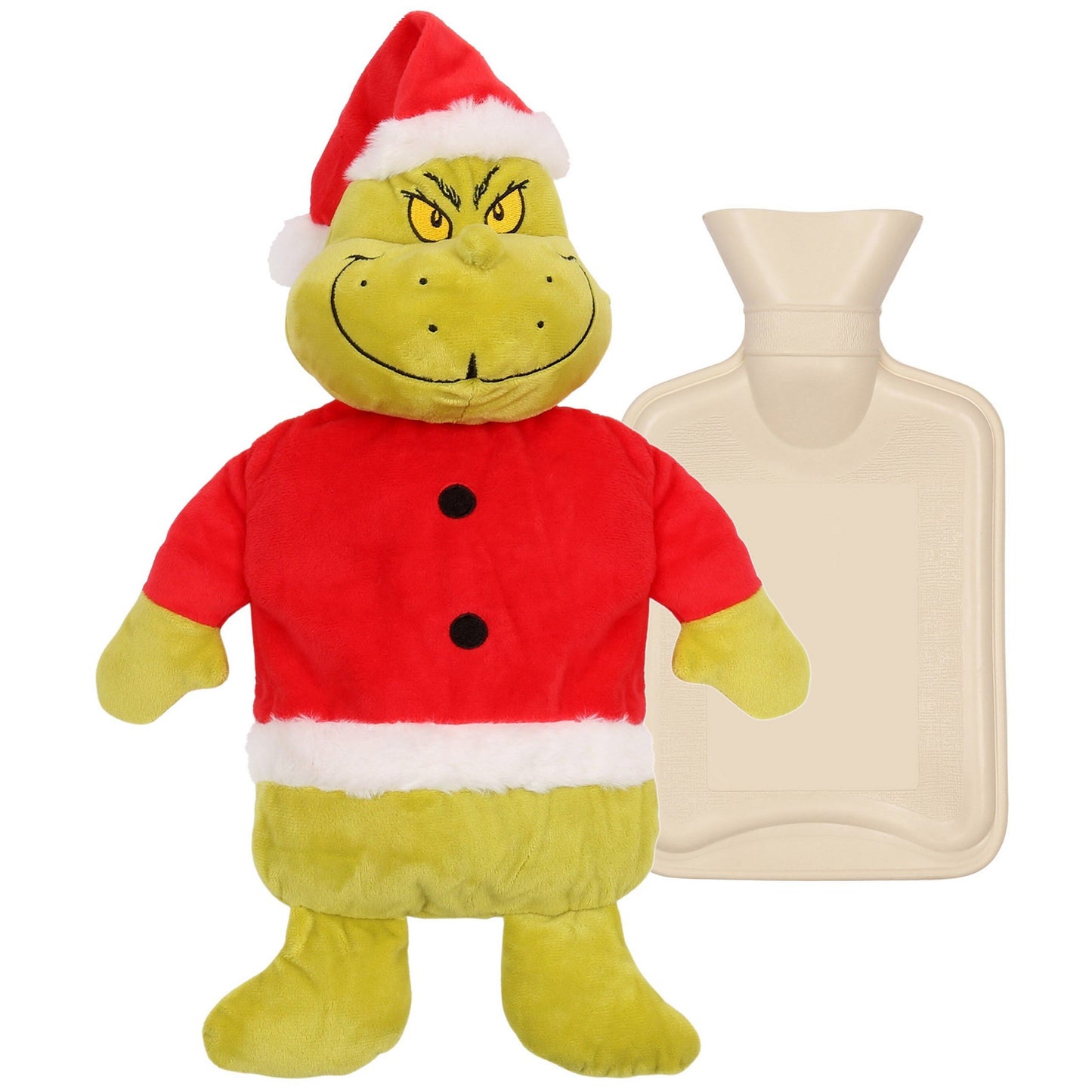 Grinch Wärmflasche aus Naturkautschuk