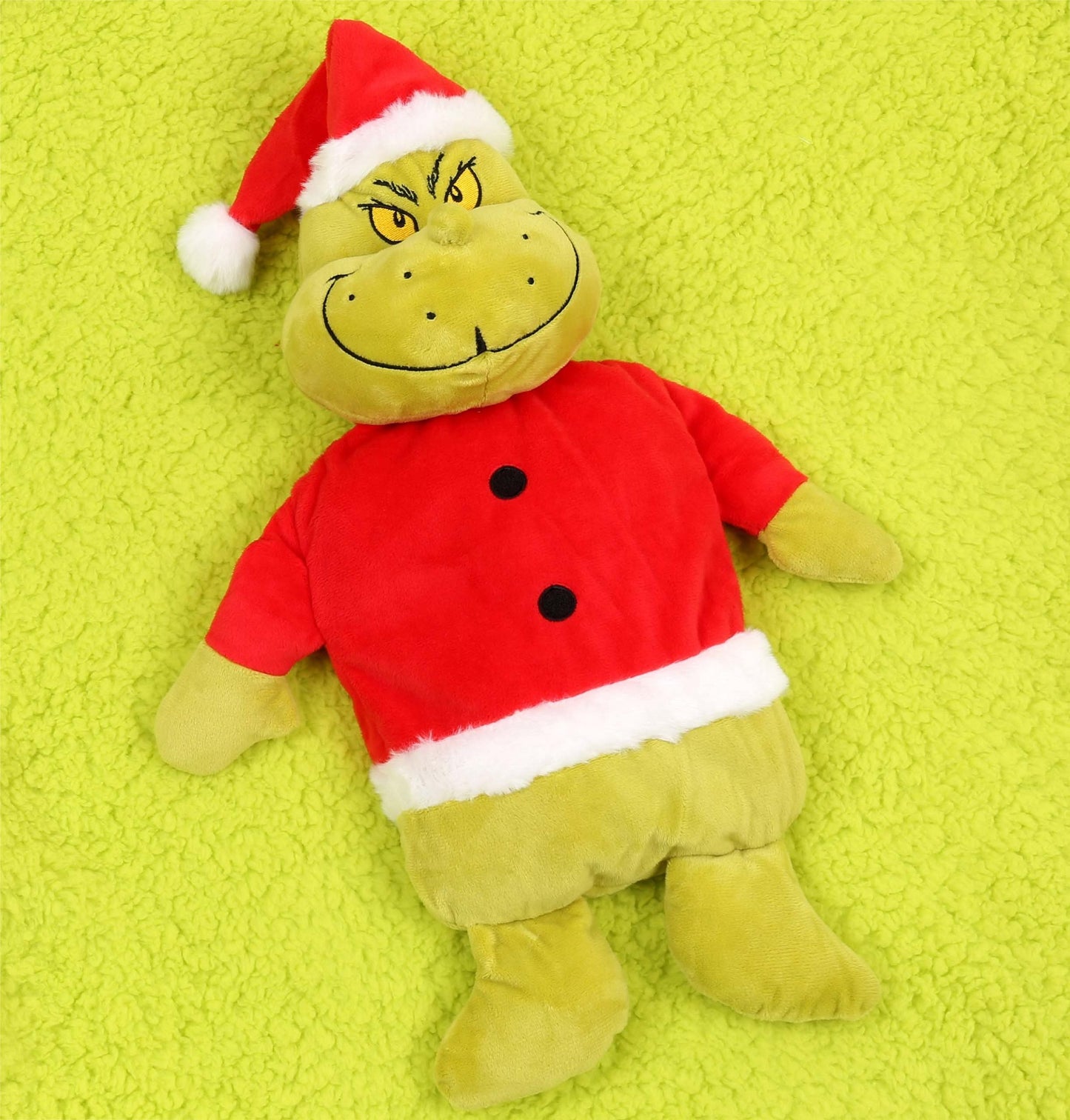Grinch Wärmflasche aus Naturkautschuk