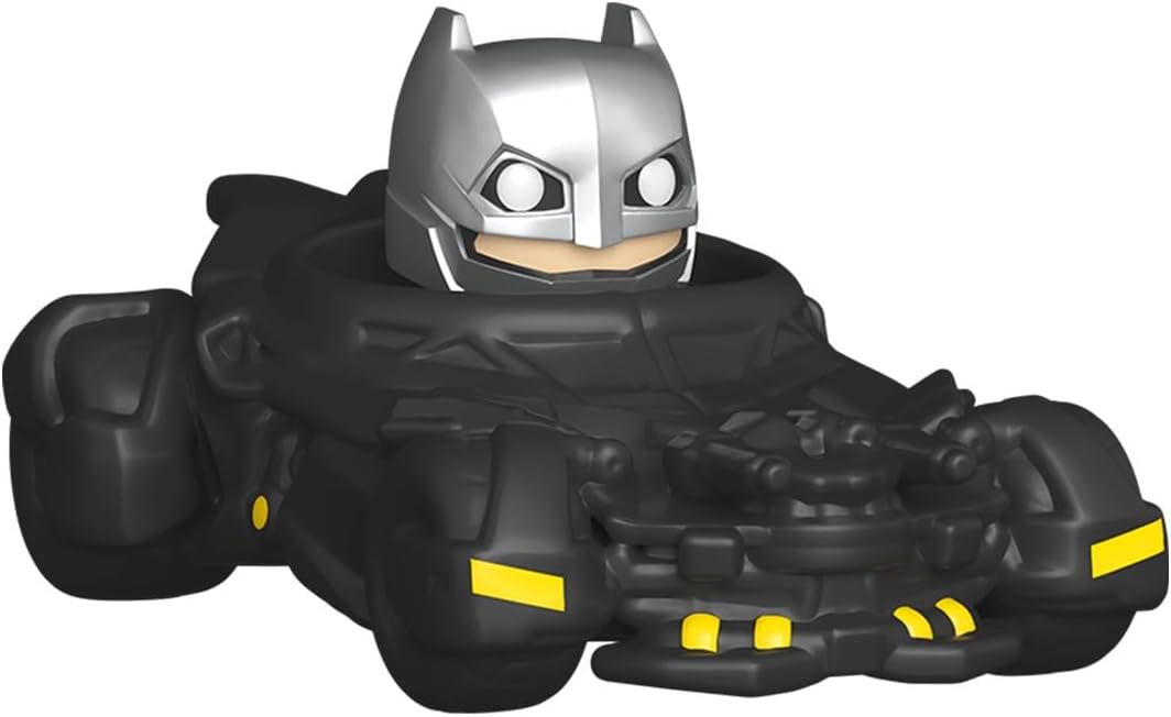Funko Bitty POP! Ride: DC – Batman mit Batmobil – Sammler-Vinylfigur – Geschenkidee