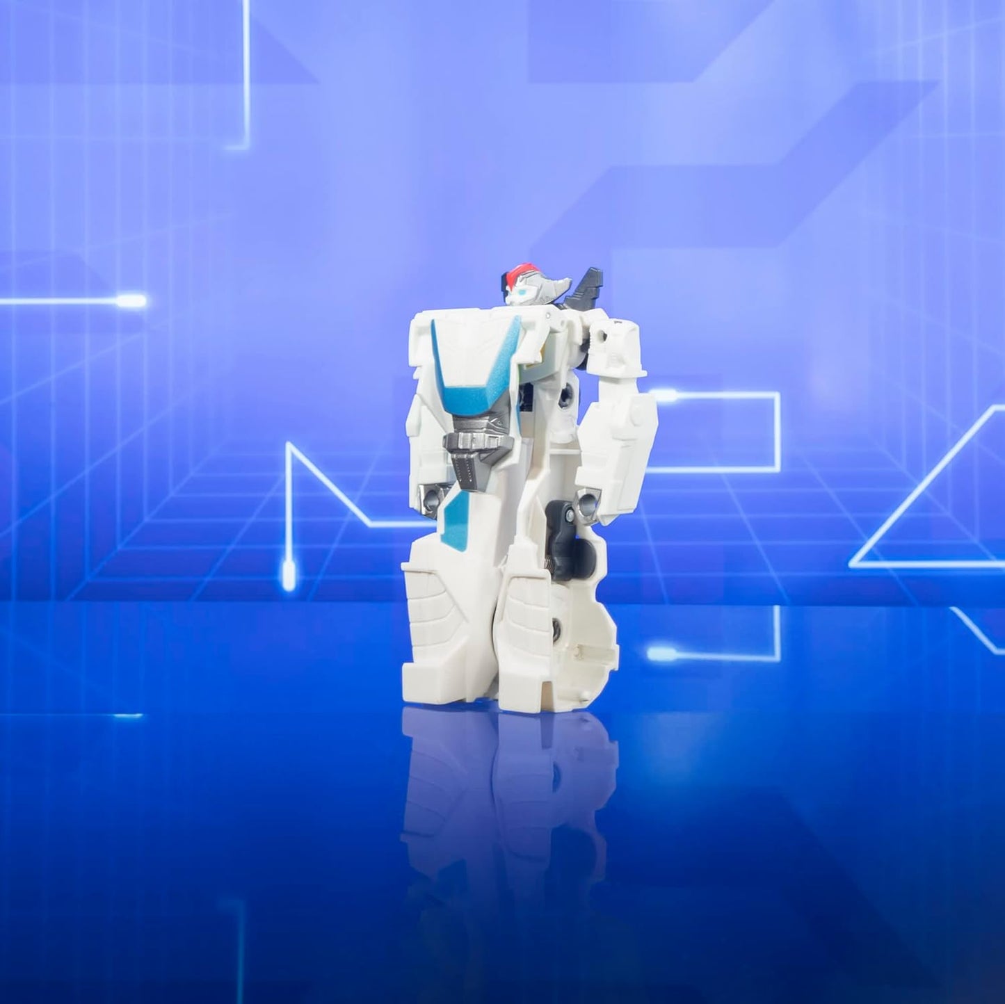 Transformers Spielzeug EarthSpark 1-Step Flip Changer Wheeljack, Action-Figur (10 cm)