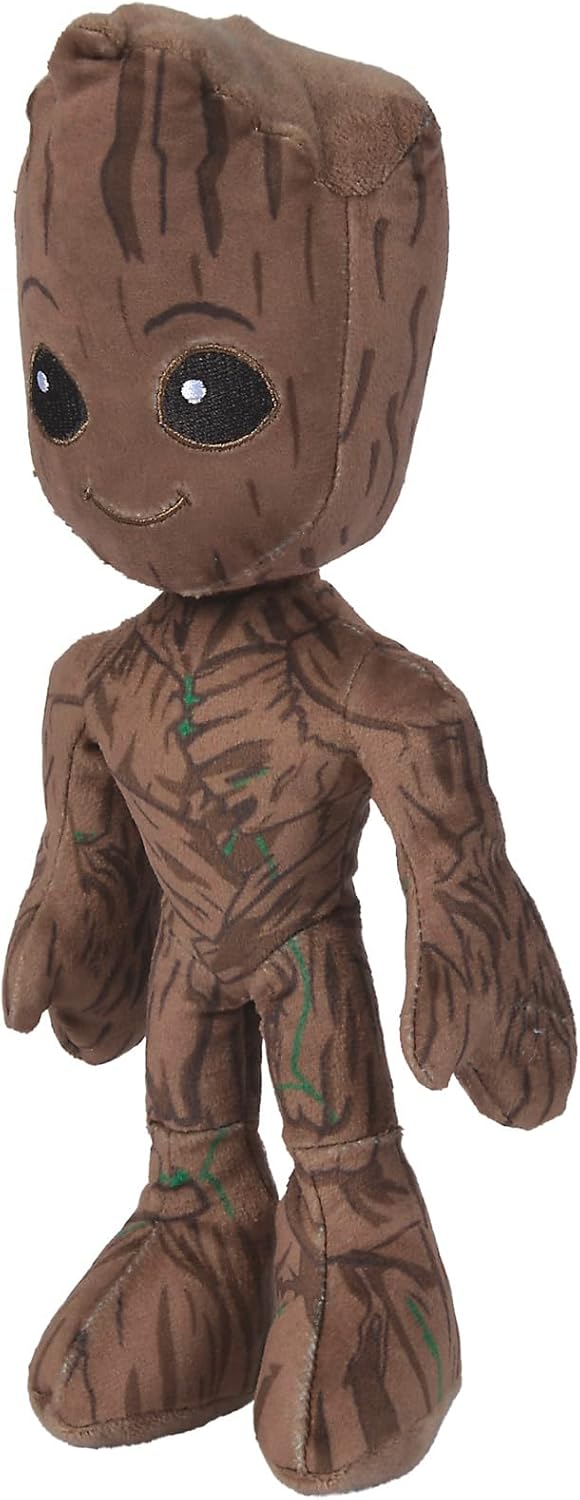 Simba 6315875835 - Disney Marvel Groot, 25cm Plüschfigur, Guardians of the Galaxy, ab den ersten Lebensmonaten