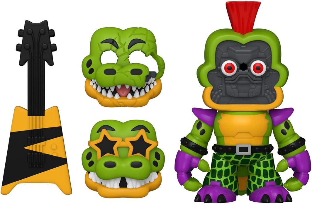 Funko Five Nights at Freddy's (FNAF) Snap: RR - Glamrock Chica The Chicken & Gator2PK - Vinyl-Sammelfigur - Geschenkidee - Offizielle Handelswaren - Spielzeug Für Kinder und Erwachsene