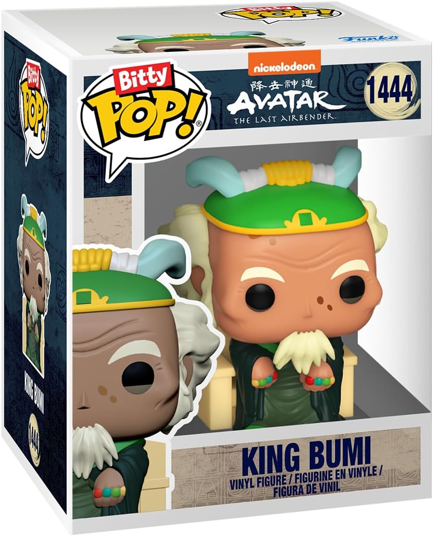 Funko Bitty Pop! Avatar: TLA - Katara 4PK - Katara, Sokka, Suki und eine Überraschungs-Mini-Figur - 0.9 Inch (2.2 cm) - Avatar: The Last Airbender Sammlerstück - Geschenkidee Fans