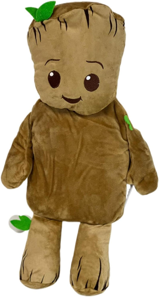 Wärmflasche Hot Water Bottle Bouillotte Auswahl Baby Yoda, Spiderman, Grinch, Groot , Stitch , Angel Plush Plüsch 1 Liter (Groot Wärmflasche)