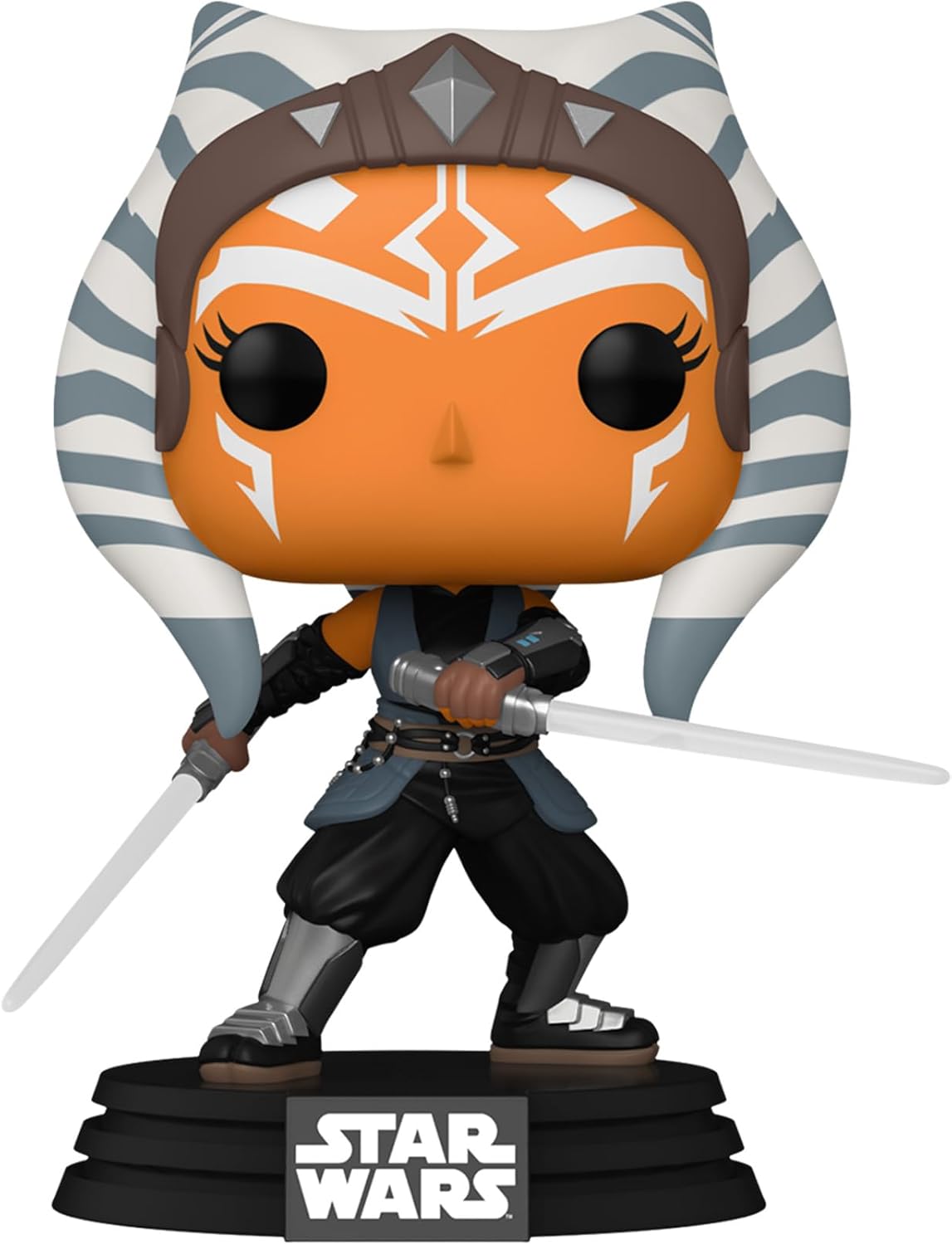 Funko Pop! Star Wars: The Mandalorian - Ahsoka Tano mit Sabers - Vinyl-Sammelfigur - Geschenkidee - Offizielle Handelswaren - Spielzeug Für Kinder und Erwachsene - TV Fans - Modellfigur Für Sammler