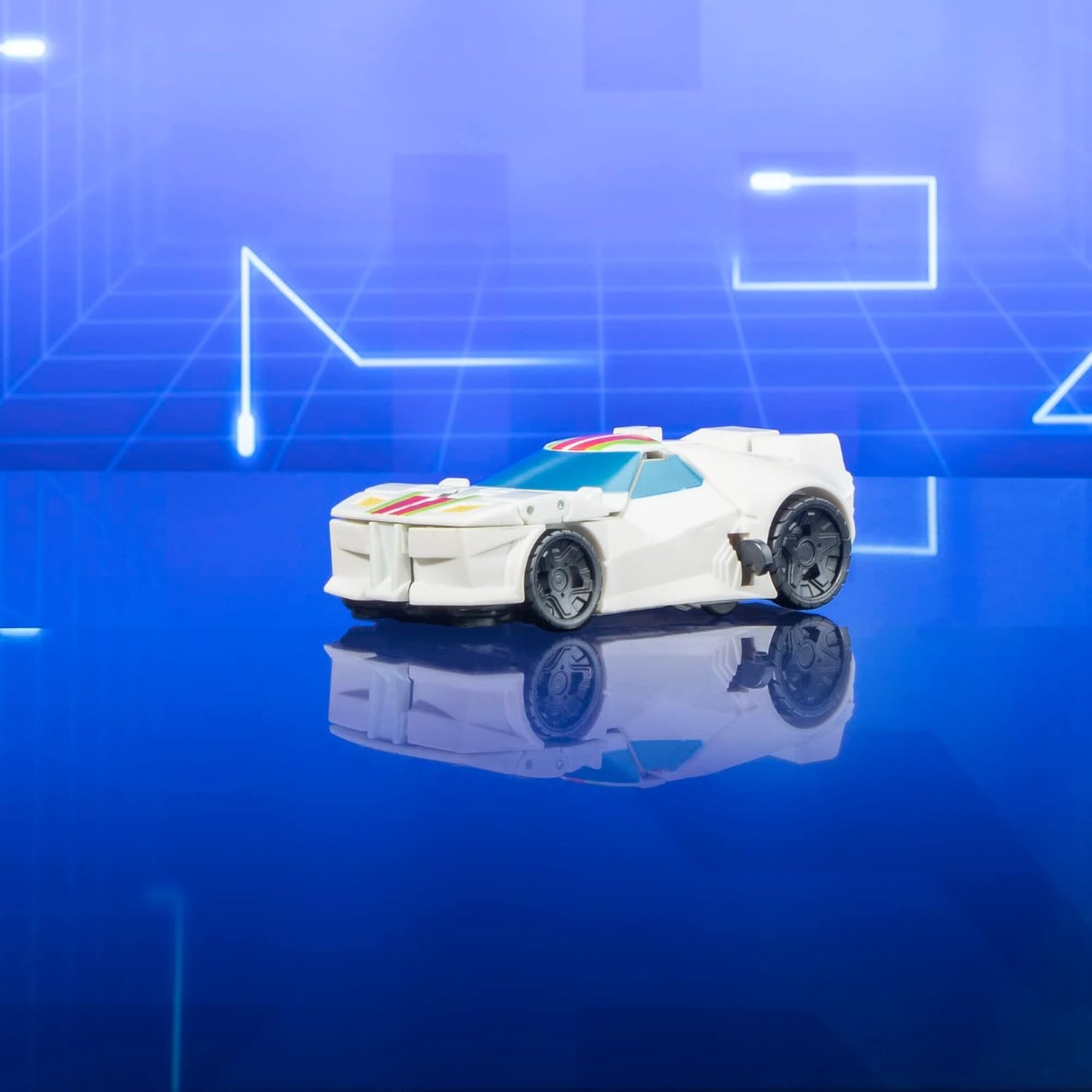 Transformers Spielzeug EarthSpark 1-Step Flip Changer Wheeljack, Action-Figur (10 cm)