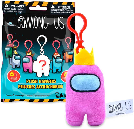 Just Toys LLC Among US 3" Plush Backpack Hangers