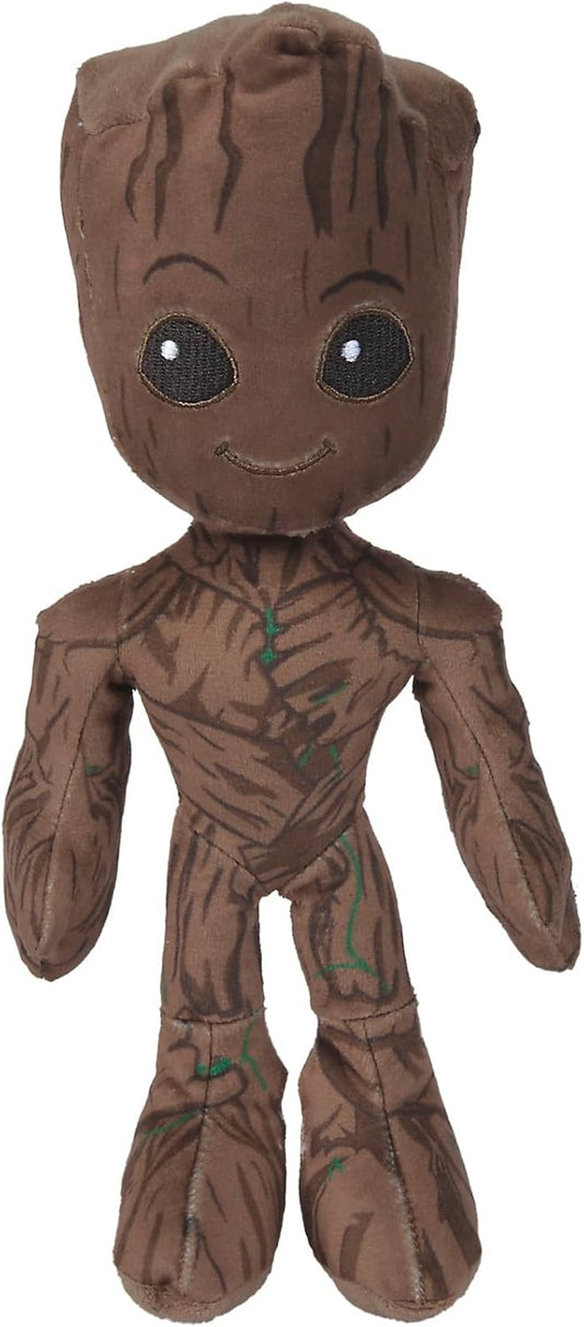 Simba 6315875835 - Disney Marvel Groot, 25cm Plüschfigur, Guardians of the Galaxy, ab den ersten Lebensmonaten