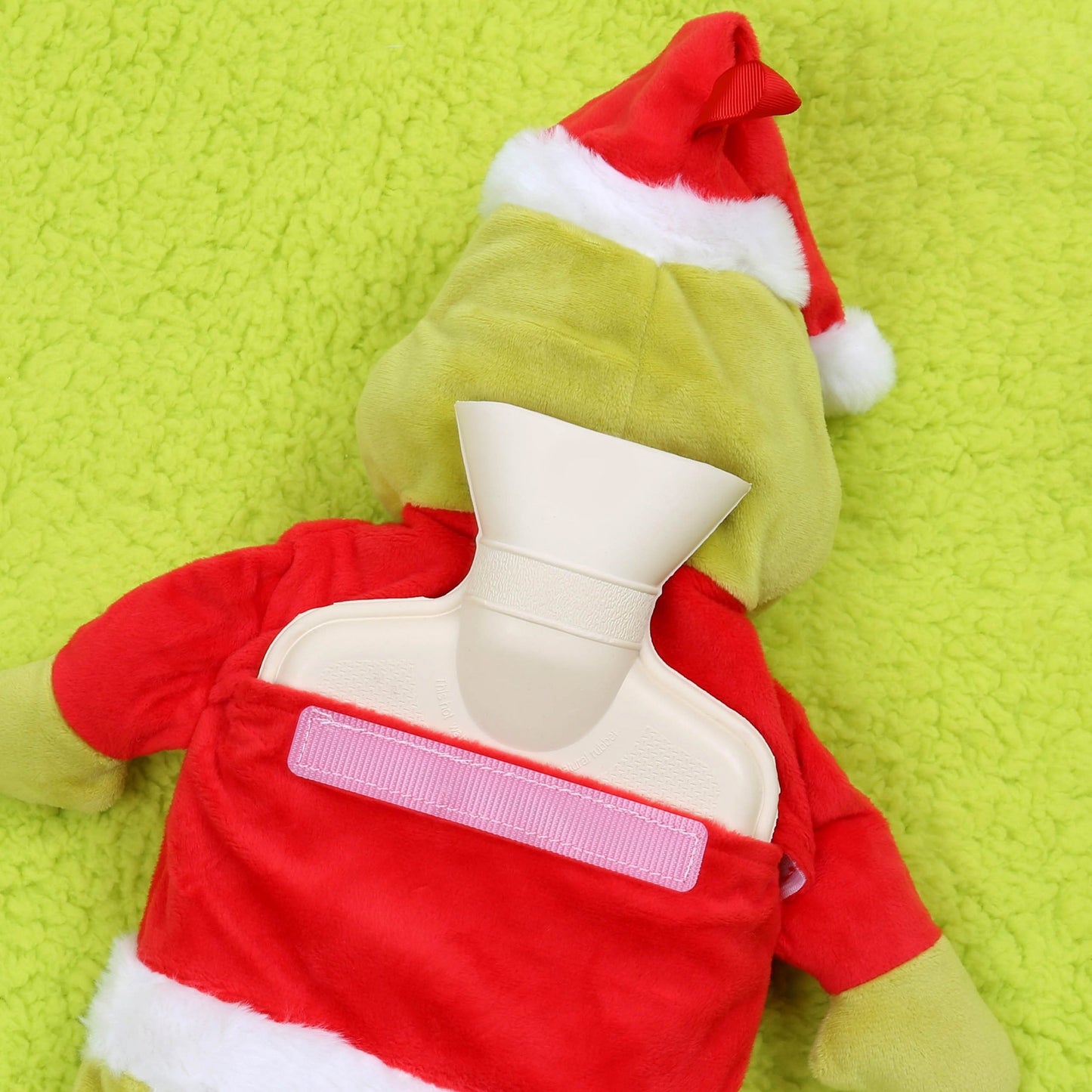 Grinch Wärmflasche aus Naturkautschuk