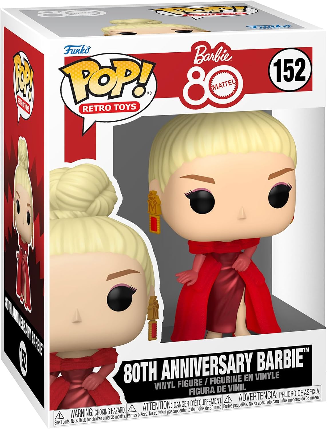 POP! Reteo Toys Mattel 80th Anniversary Barbie S9