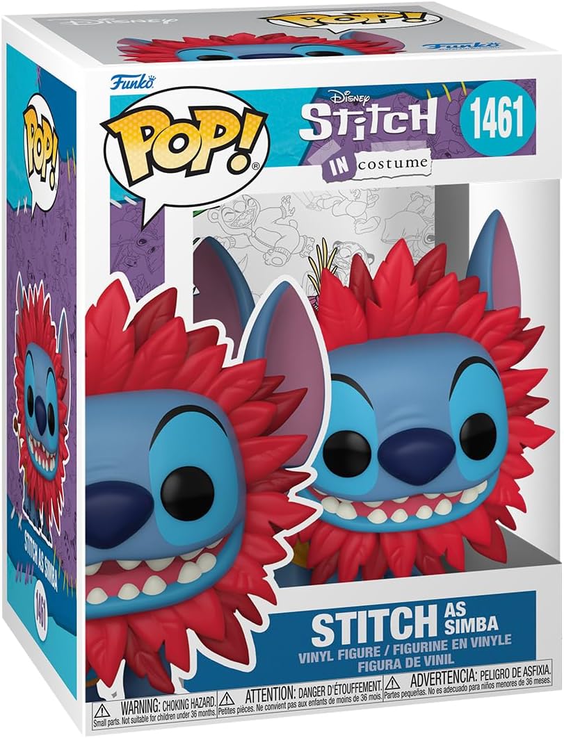 POP! Disney Stitch in Costume as Simba