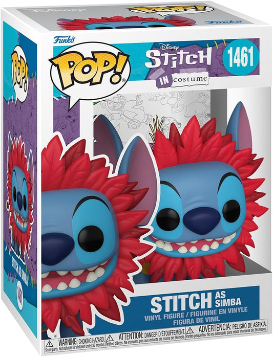 POP! Disney Stitch in Costume as Simba