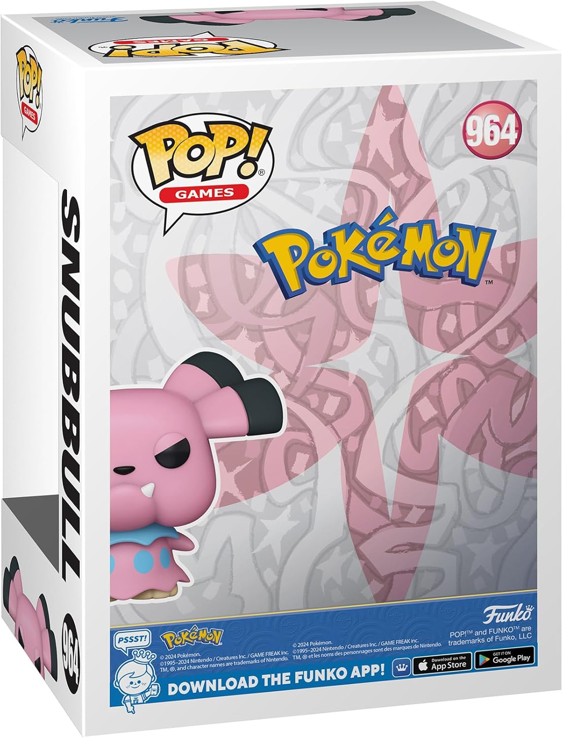 Funko POP! Spiele: Pokemon - Snubbull - Sammelfigur aus Vinyl - Offizielle Merchandise - Spielzeug für Kinder & Erwachsene - Spielefans und Display