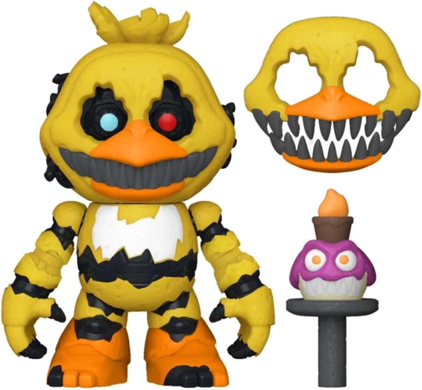 Funko Five Nights at Freddy's (FNAF) Snap: Nightmare Chica The Chicken & Toy Chica The Chicken 2PK - Vinyl-Sammelfigur - Geschenkidee - Offizielle Handelswaren - Spielzeug Für Kinder und Erwachsene