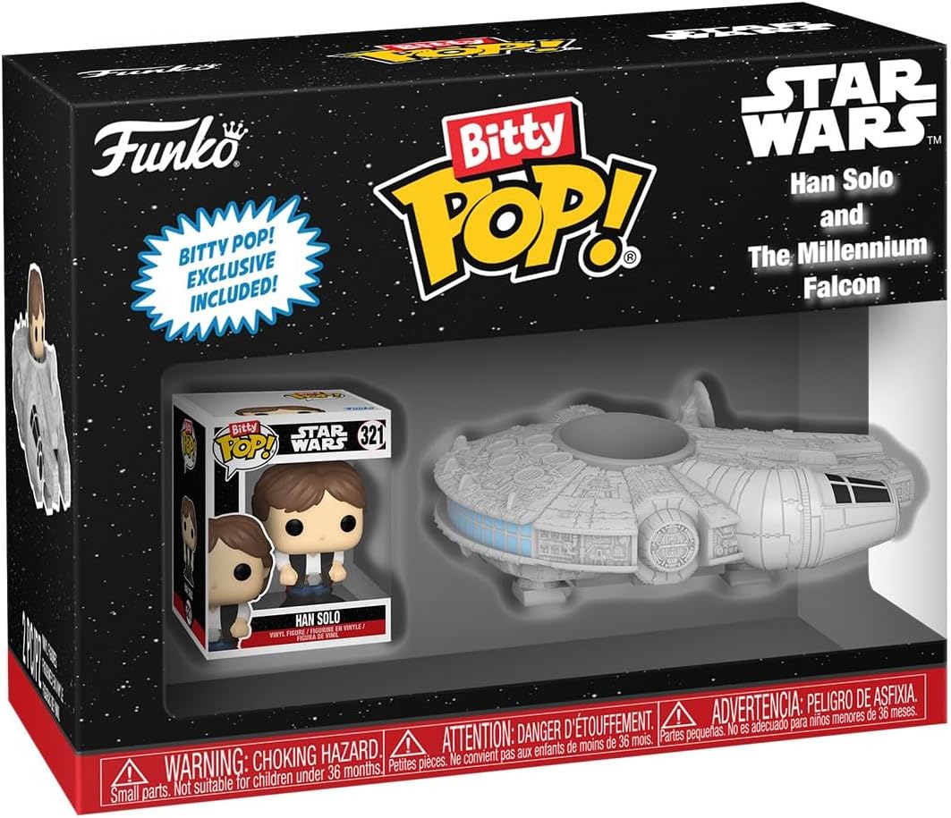 Funko Star Wars Han Solo mit Millenium Falke
