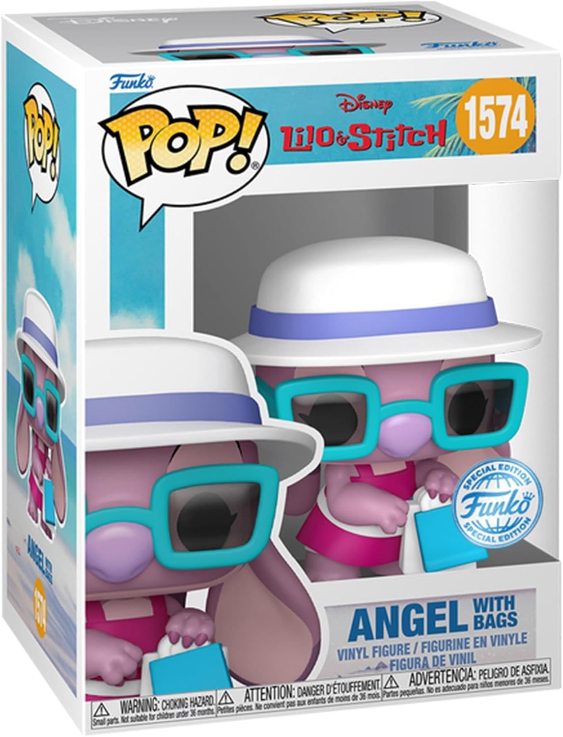 Funko Angel w/Bags (Lilo & Stitch) Disney Pop! Specialty Series