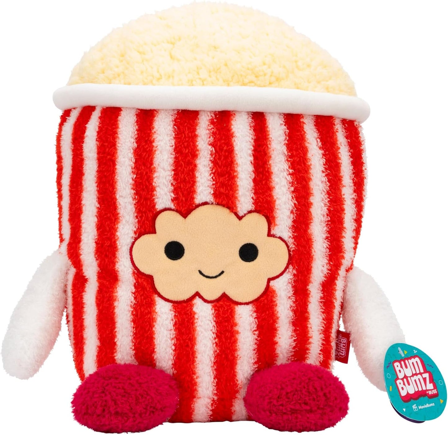BumBumz RBBZ01070 - Popcorn Priscilla 30 cm, offizielles Jazwares Plüsch, superweiches Kuscheltier