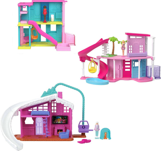 Barbie Mini BarbieLand Puppenhaus Mini Traumhaus für Mädchen ab 4 Jahren