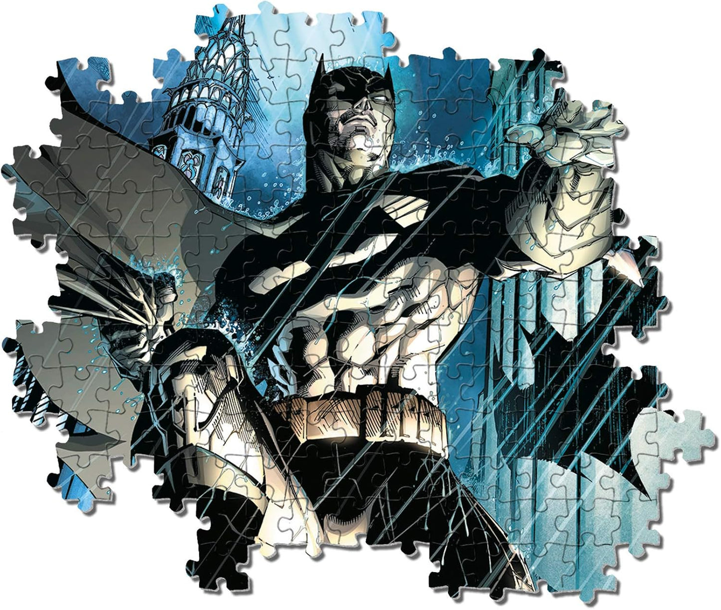 Clementoni 39576 Batman – Puzzle 1000 Teile, buntes Geschicklichkeitsspiel für die ganze Familie, Erwachsenenpuzzle ab 9 Jahren