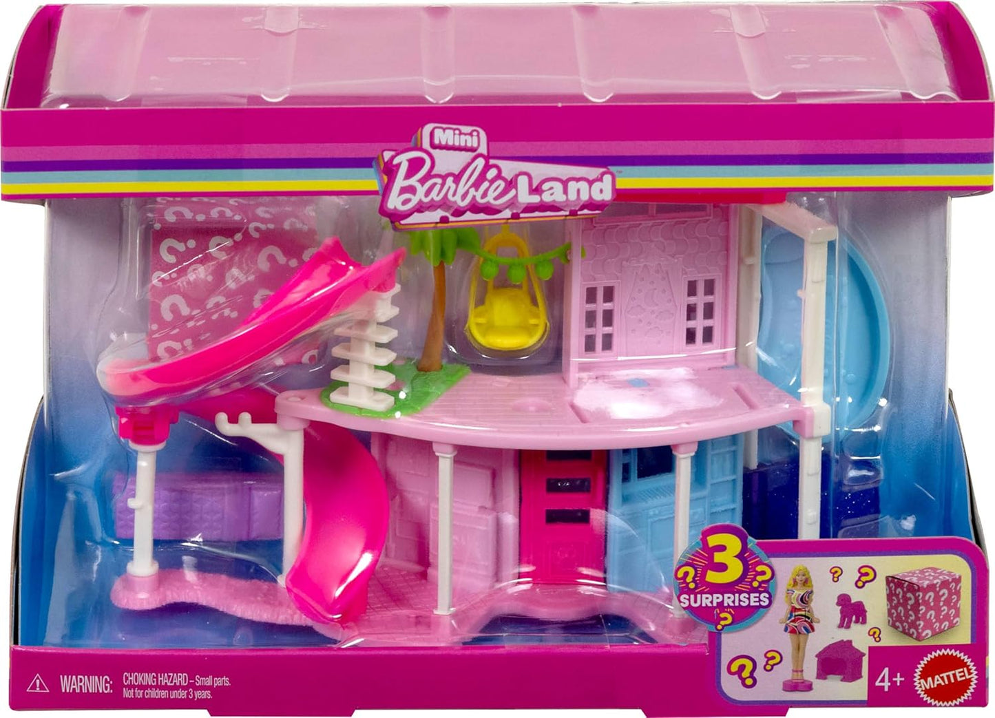 Barbie Mini BarbieLand Puppenhaus Mini Traumhaus für Mädchen ab 4 Jahren
