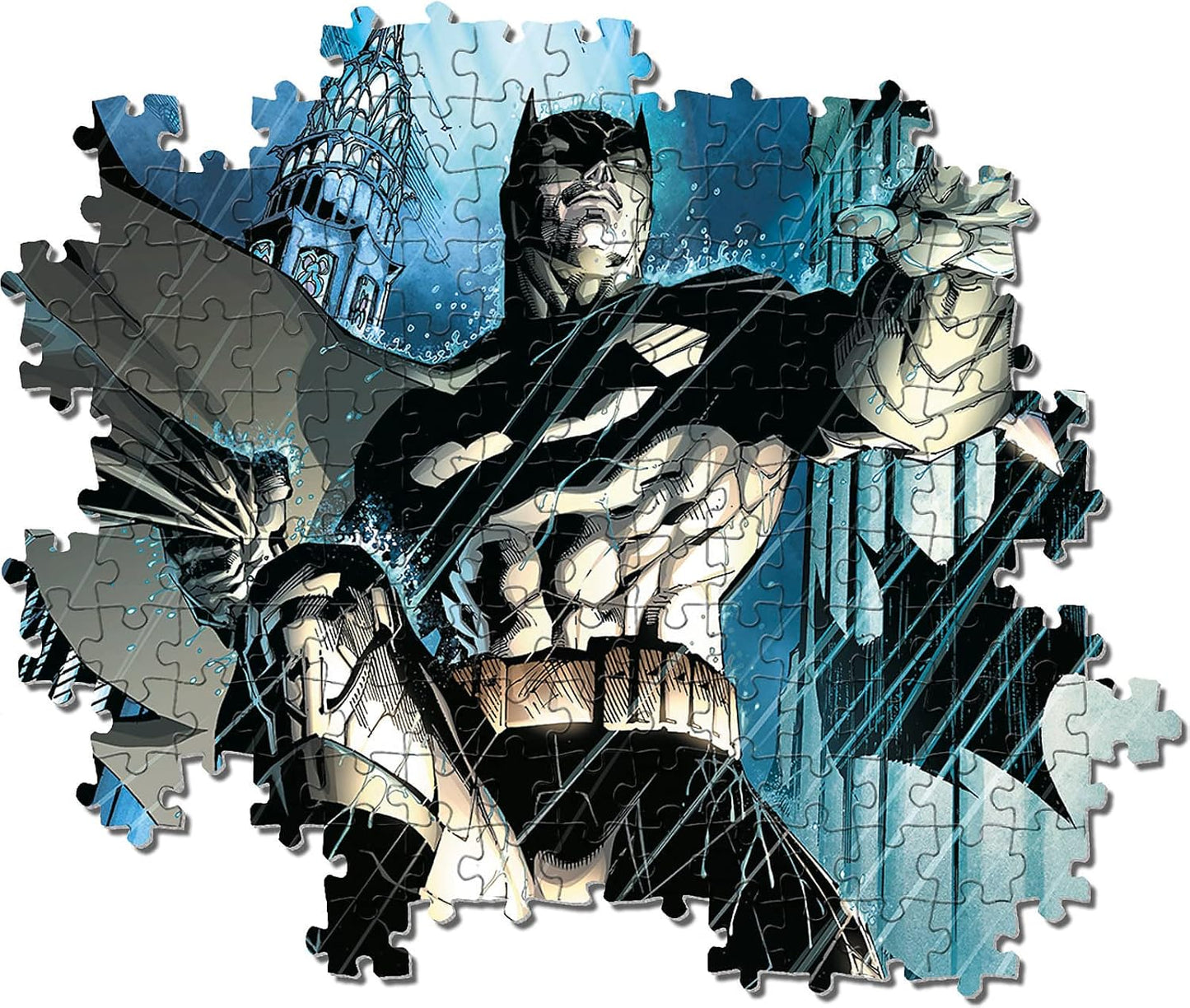 Clementoni 39576 Batman – Puzzle 1000 Teile, buntes Geschicklichkeitsspiel für die ganze Familie, Erwachsenenpuzzle ab 9 Jahren