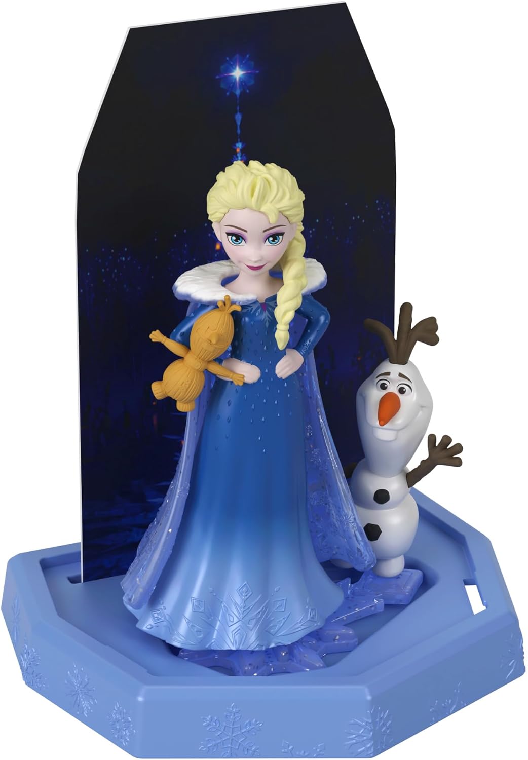 Mattel Disney  Disney Frozen Ice Reveal, kleine Puppe mit Squishy-Eisgel und 6 Überraschungen, einschließlich Freundefigur Accessoires