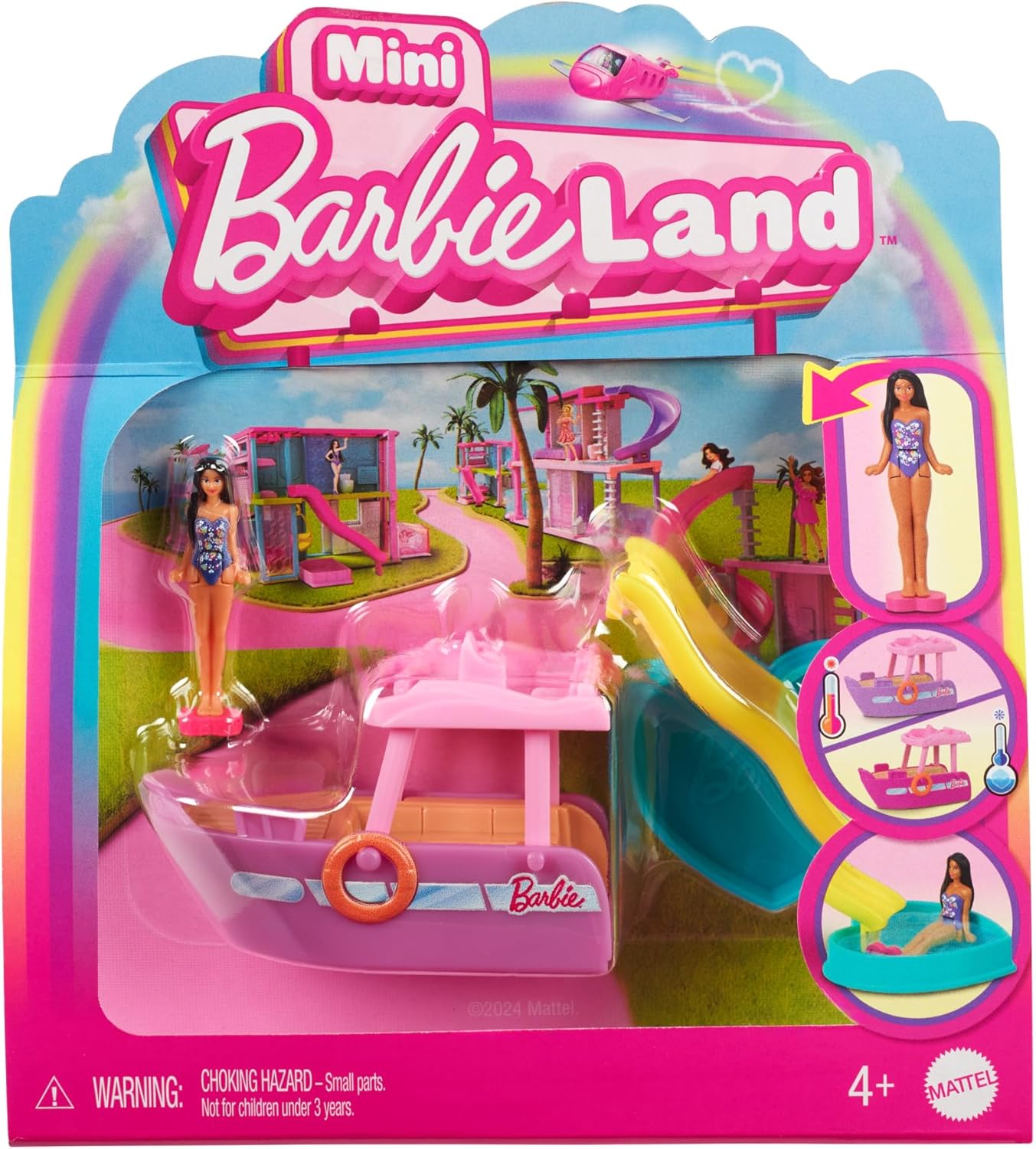 Mattel Mini Barbie Land Traumboot