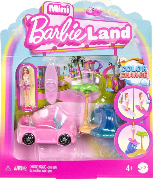 Mattel Mini Barbie Land Cabrio Surfbrett