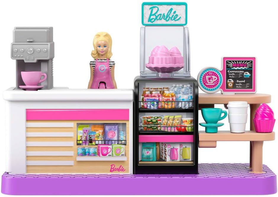 Mattel Mini Barbie Land Bäckerei Cafe