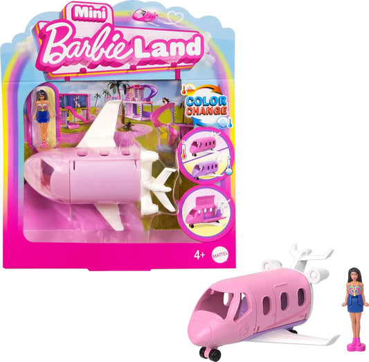 Mattel Mini Barbie Land Flugzeug Farb wechsel