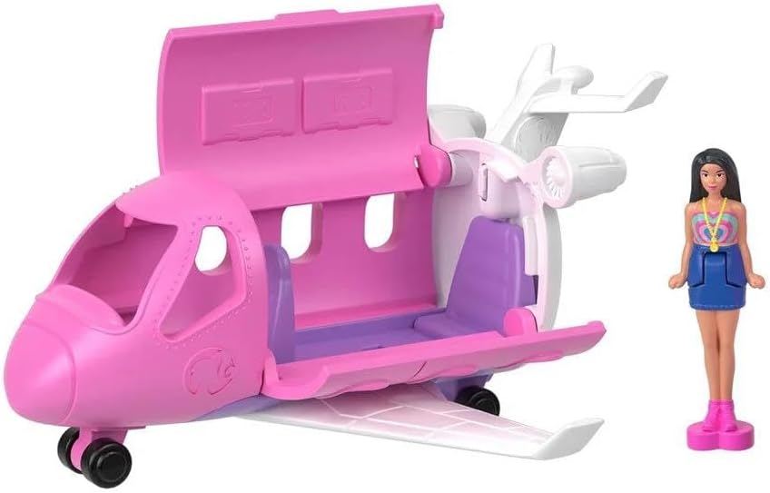 Mattel Mini Barbie Land Flugzeug Farb wechsel