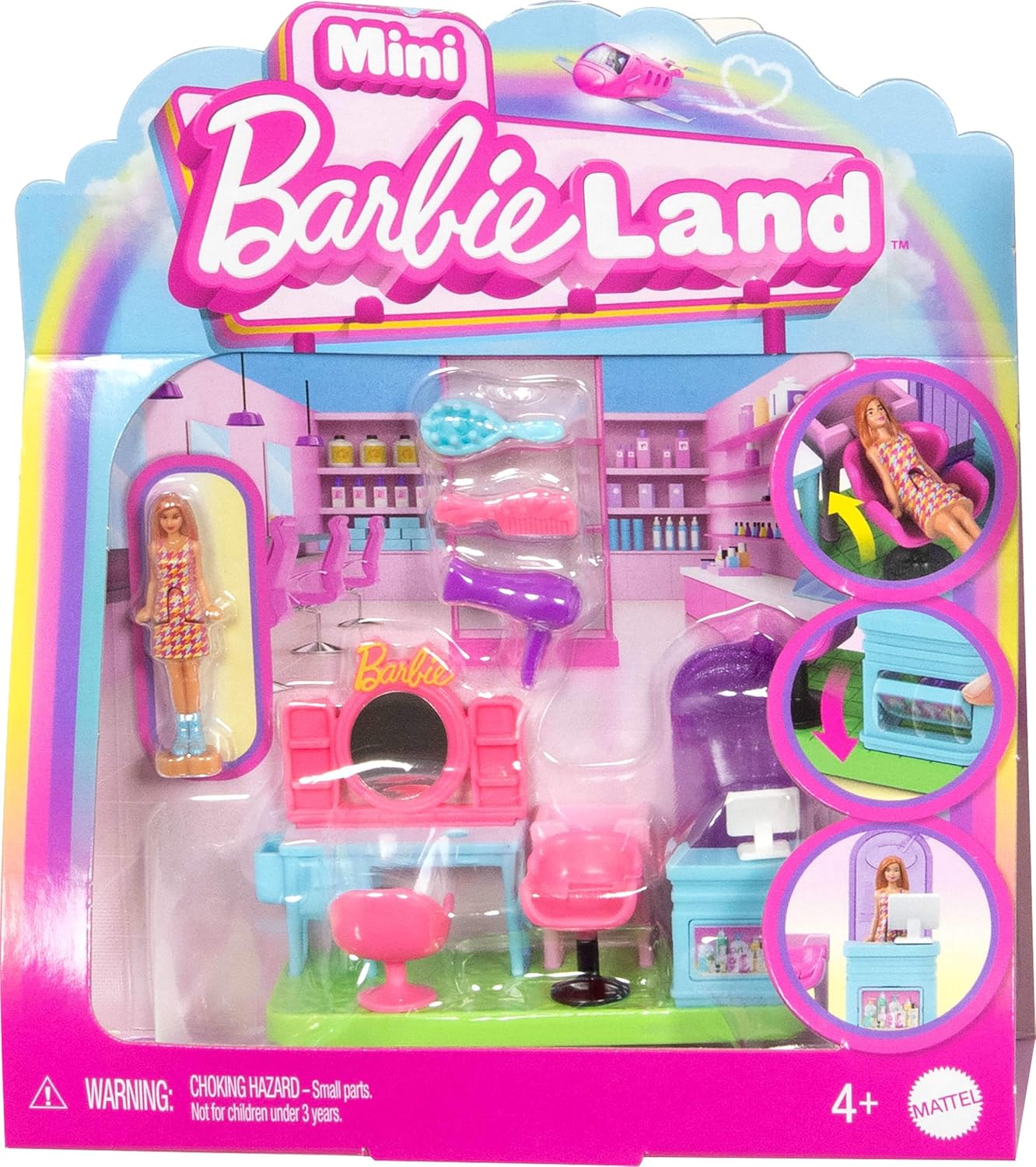 Mattel Mini Barbie Land Friseur