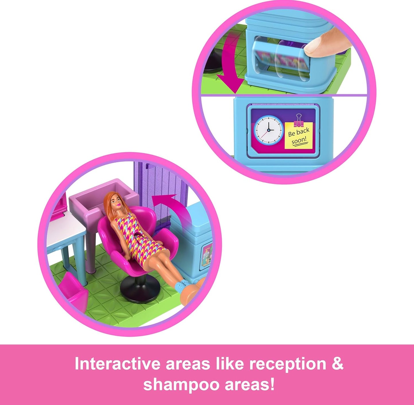 Mattel Mini Barbie Land Friseur
