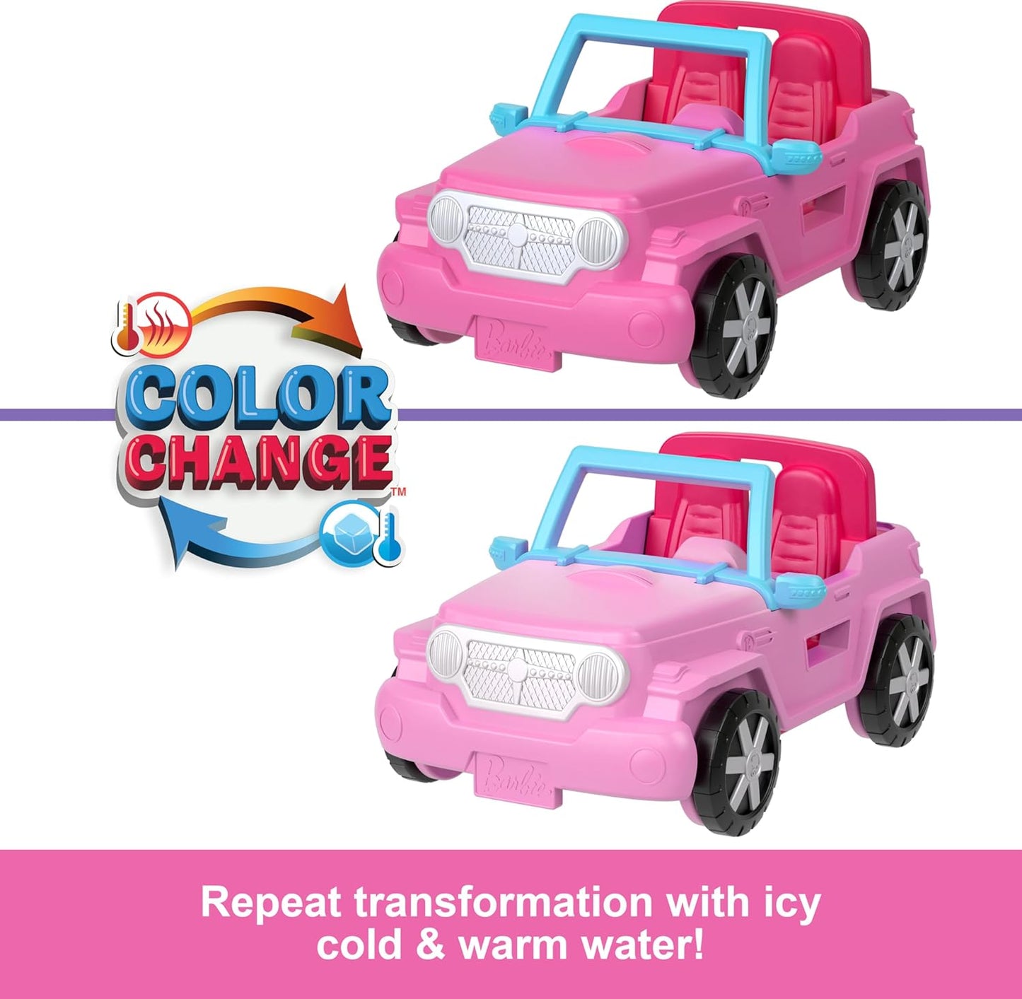 Mattel Mini Barbie Land Jeep+ Zelt