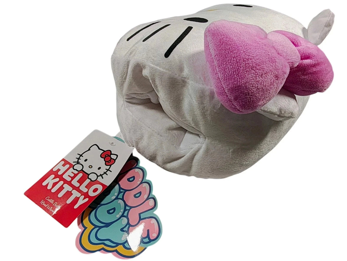 Hello Kitty Cuddle Buddy – Kuschelkissen & Handwärmer - Plüschtier Plüsch Kissen