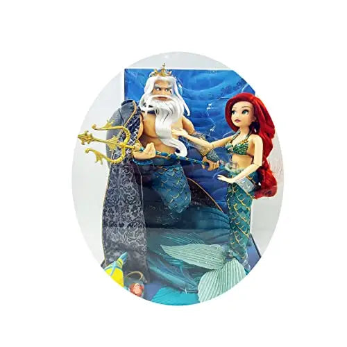 Ariel und King Triton Figuren Set Limited Edition 6000 Produced Worldwide - Angeltoys