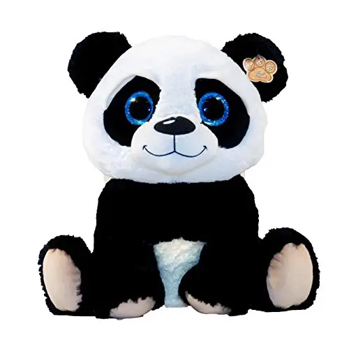 LB Panda Kuscheltier Plüsch - Perfekte Qualität - 5 Größe zum Auswahl - 20cm,30cm,40cm,50cm,60cm (30 cm) - Angeltoys