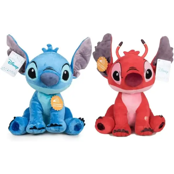 Lilo & Stitch Plüschtiere 2er Set Stitch + Leroy Original