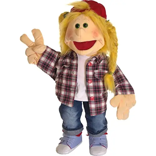 Living Puppets Menschliche Handpuppe Katie Kickflip für